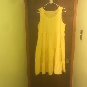 Yellow sundress brand new